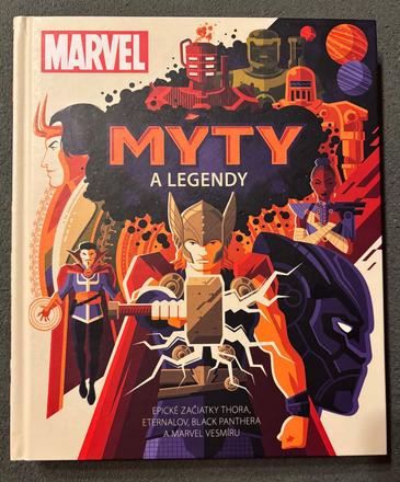 Kniha - mýty a legendy - marvel,