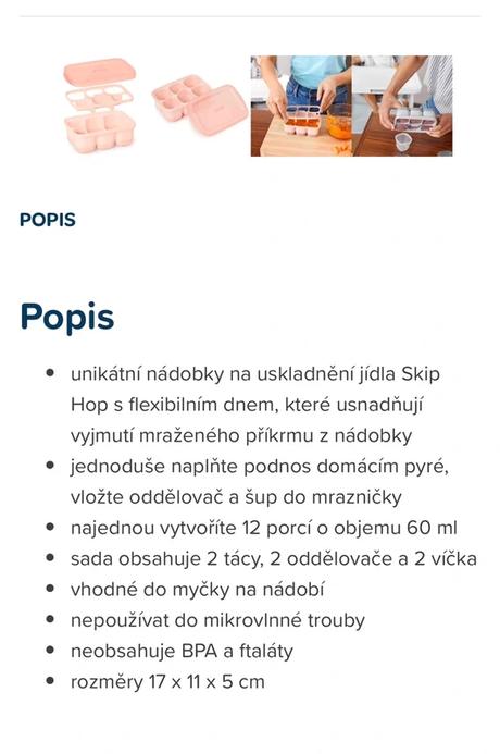 Nádobky na príkrm, 