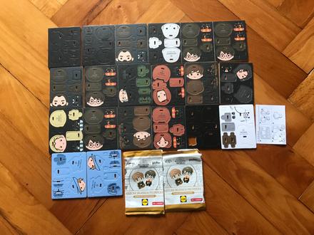 Kúzelné skladacie postavičky - harry potter,