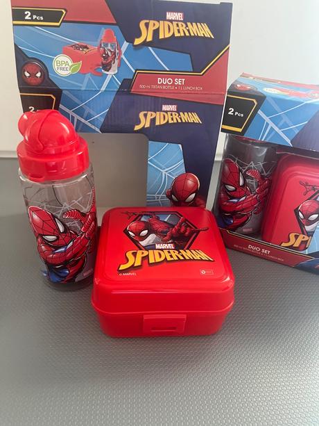 2desiatové sady spider man, 