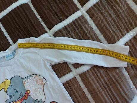 Tricko s dlhym rukavom dumbo 110, disney,110