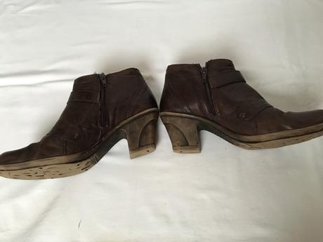 Kožené kotníkové ortopedické čižmičky, santé,39