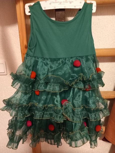 Vianočné šaty, h&m,140