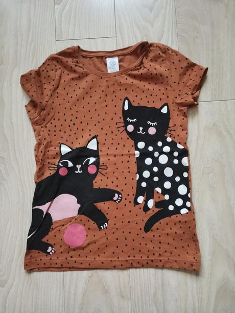 Tričko mačky, lindex,122
