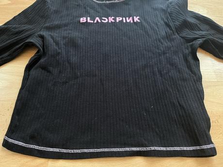 Krátke tričko blackpink - veľ.170, h&m,170