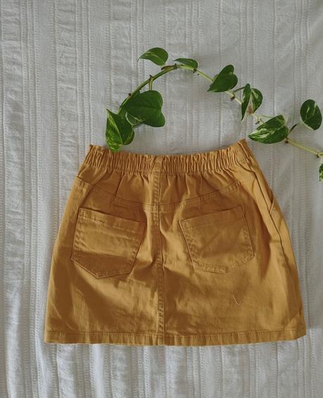 Žltá sukňa/ letná žltá sukňa/ detská suknička, zara,122