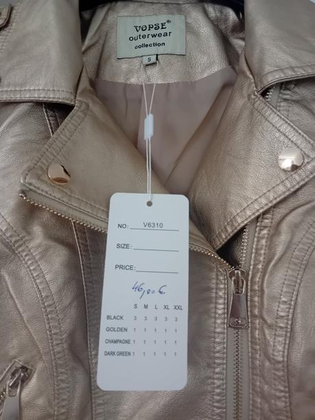 Zlatá koženkova bunda, s