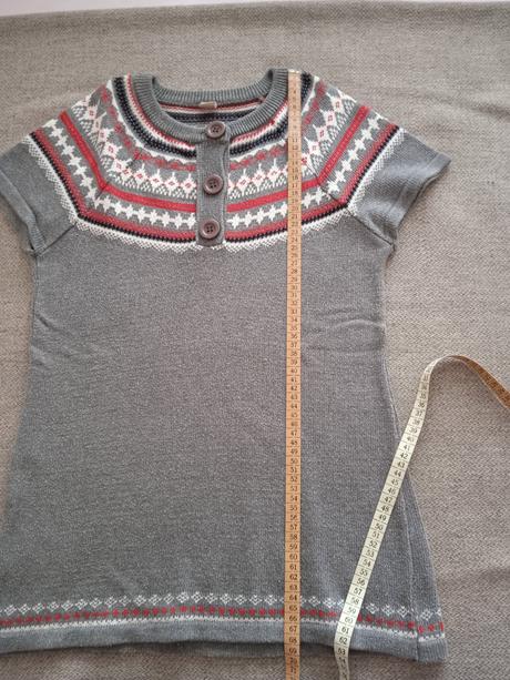 Dámsky / dievčenský predĺžený sveter, 38