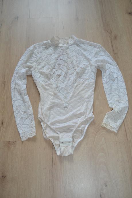 Biele elegantné čipkové body, veľkosť m, antony morato,m