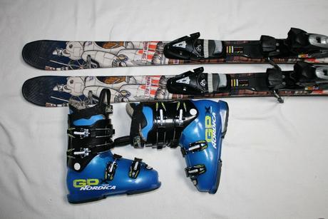 Lyže tecno 131 cm , frestyle, 130-139 cm