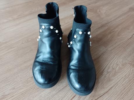 Prechodné čižmy, zara,32