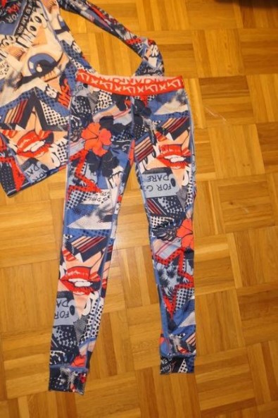 Kari traa moderny, trendy, sportovy thermo komplet, s