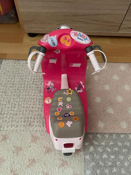 Baby born motorka - skúter, 