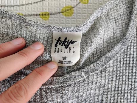 Mäkučký top na dlhý rukáv s odhalenými ramenami, aeropostale,s