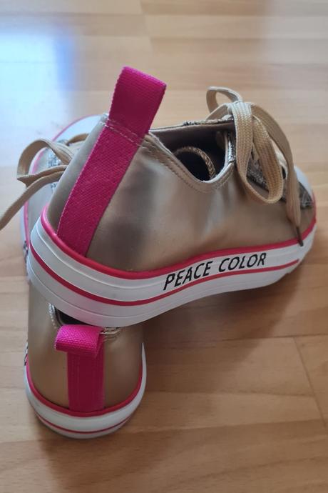 Zlaté tenisky 41 - 42, 41 / 42