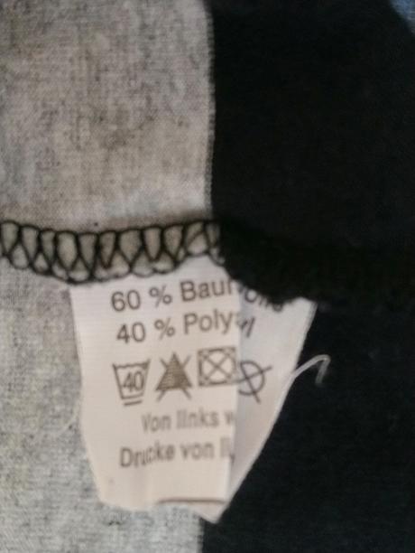 Dámsky pásikavý černo sivý top, authentic, authentic,m