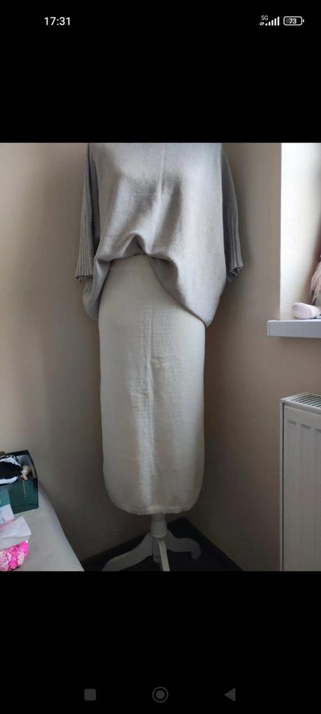 Dámska vlnena sukňa, only,l