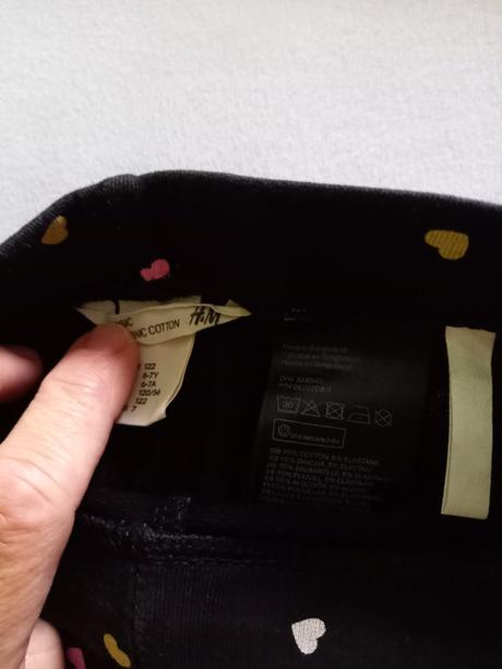 Teplejšie legíny, h&m,122