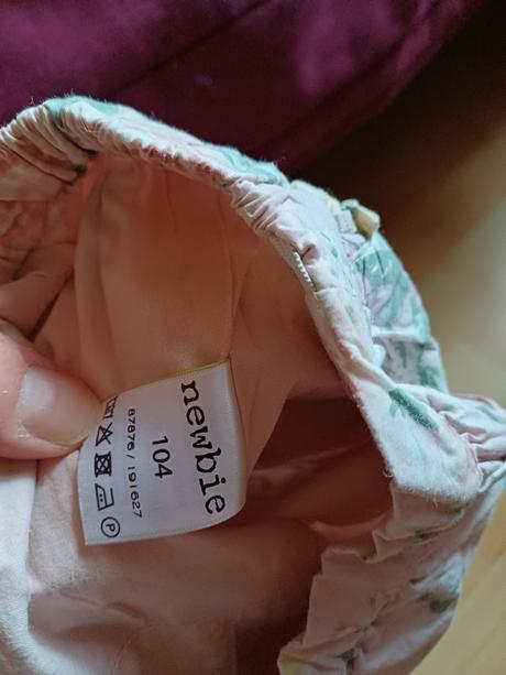 Šortky newbie stará kolekcia, newbie,104