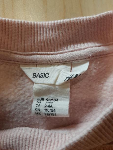 Mikinka s koníkom, h&m,98