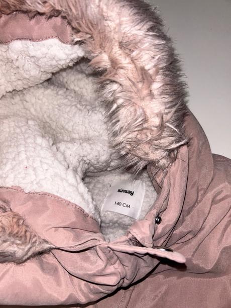 Zimna bundička v.140, sinsay,140