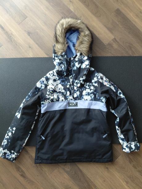 Roxy yziarska-snowboardova bunda+nohavice+čiapka, roxy,164