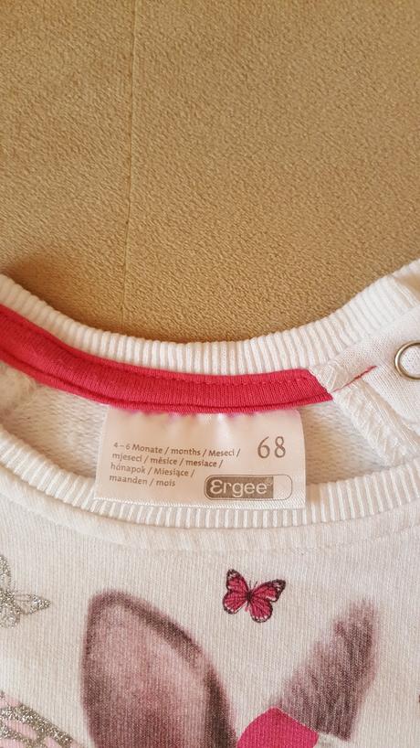 Hrubý dievčenský pulóver ergee 68, ergee,68