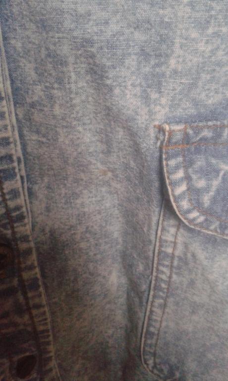 Riflová retro košeła unisex, 40