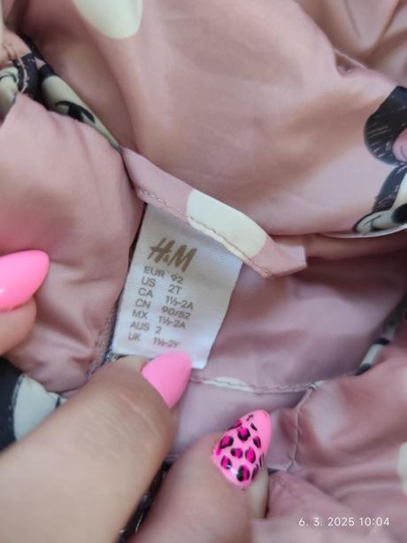 Bundička s minnie, h&m,92