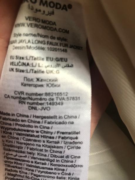 Kabatik kožuch teddy  vero móda l, vero moda,40