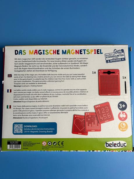 Beleduc magneticka mozaikova tabuľa s perom,