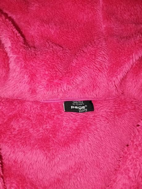 Plyšová mikina veľ.146/152, takko,146