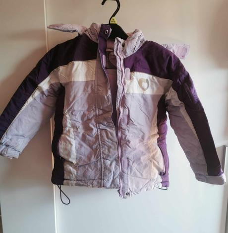 Dopodopo girls fialová zimná bunda, dopodopo,116