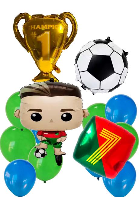 Futbalové balóny ronaldo- až 14/15/16 kusov,