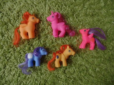 Pony - poníky gumené,