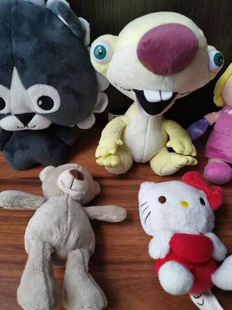 Balík krásnych značkových plyšákov, 