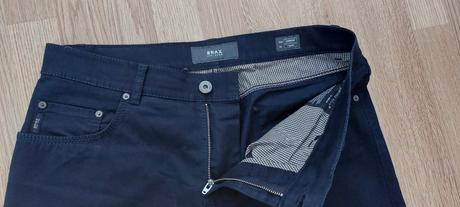 Pánske tmavomodré nohavice brax 34/30, 34