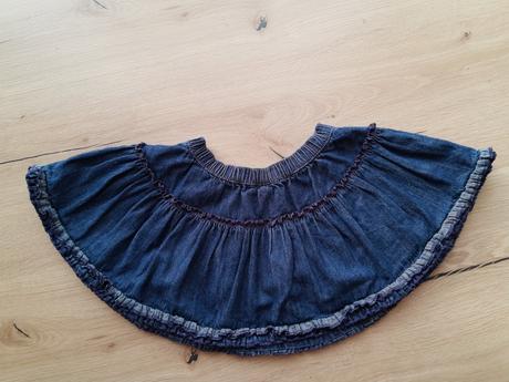 Riflová sukňa, george,92