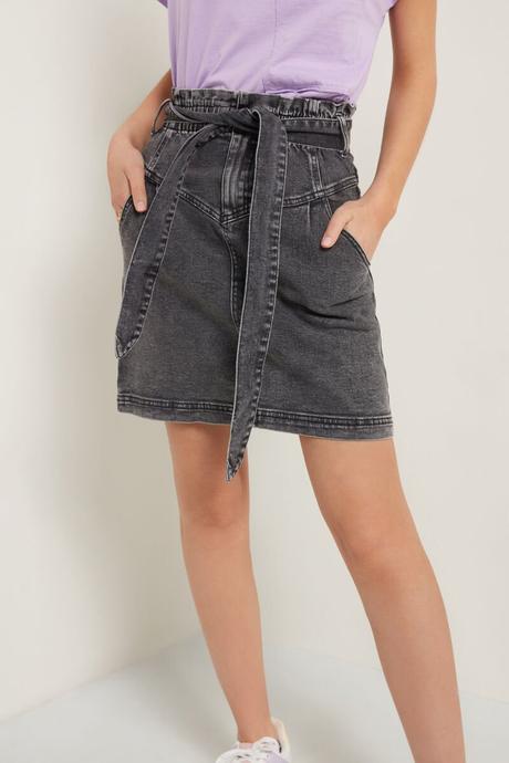 Riflová sukňa, tezenis,s