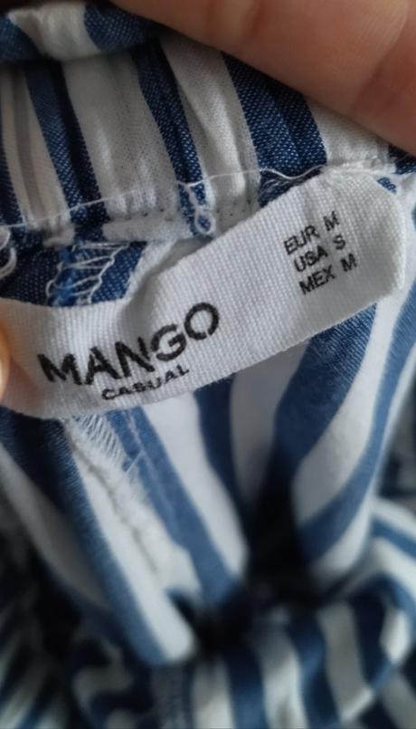 Ľahké voľné nohavice mango, mango,m