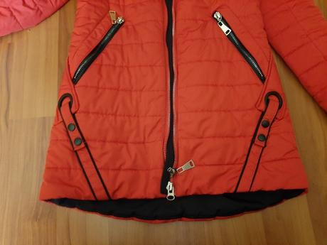 Dievčenská jesenná vetrovka, s