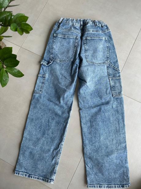 Široké rifle nové, h&m,152