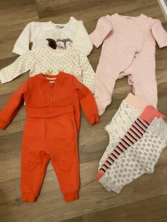 Zimný balík pre dievčatko, 68–80