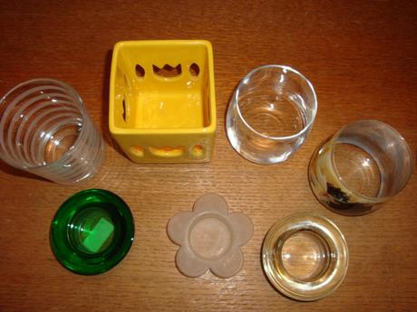 Svietniky na čajové sviečky,