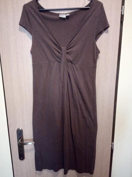 Hnede bavlnene saty vel. 38/40 ackove top stav, 40