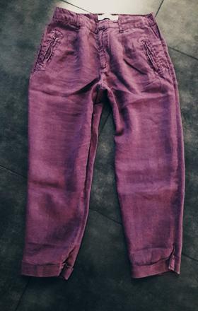 Zara fialove nohavice, zara,xs