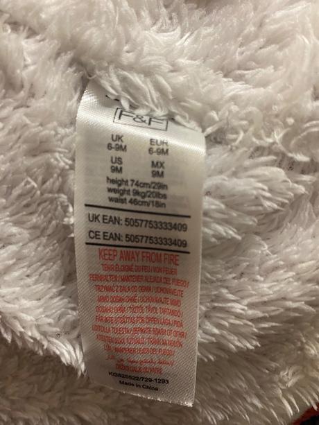 Balík oblečenia na jeseň, zimu, 68–80