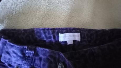 .fialove nohavice, charles vögele,158