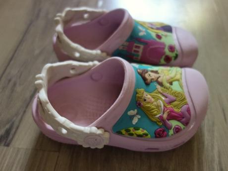 Ružové crocs princess 8/9 č. 25/26, crocs,25