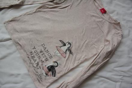 Kvalitné slim tričko s tučniakmi s.oliver, s.oliver,128